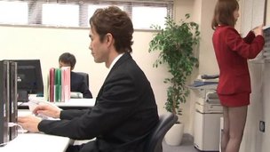 hardcore blowjob doggystyle asian panties fingering reality office